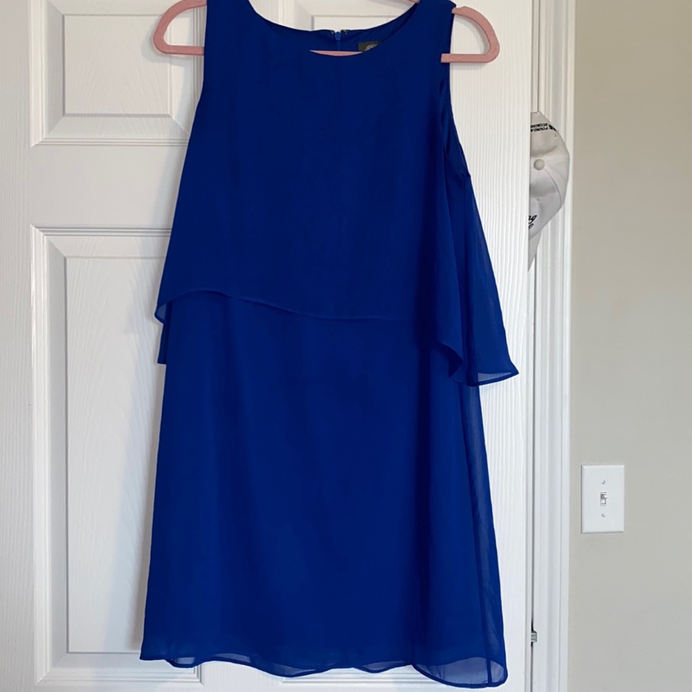 Blue dress